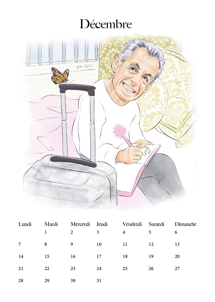 Calendrier 2026 Un journal d'un prisonnier – Image 7